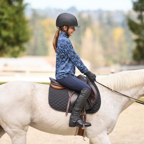 Kerrits Kids in The Zone Coolcore Horse Riding Shirt – Cooling, Long Sleeve Kids Equestrian Sun Shirt with Horse Print in Saudi Arabia