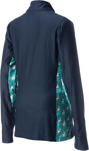 Equinavia Lena Kids Long Sleeve Quarter Zip Shirt in Saudi Arabia