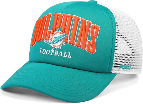 FOCO Men's NFL Team Logo Foam Mesh Trucker Rf Cap Hat in Saudi Arabia