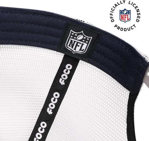 FOCO Men's NFL Team Logo Foam Mesh Trucker Rf Cap Hat in Saudi Arabia