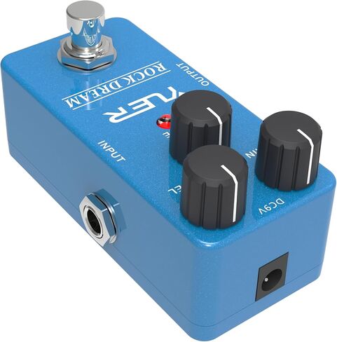 Rock Dream ، دواسة تأثيرات الجيتار ، نوع واحد صغير ، Bypass ، DC 9V ، للغيتار الكهربائي والباس in Saudi Arabia