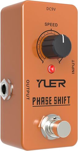Phase Shift, Guitar Effects Pedal, Mini Single Type, True Bypass, DC 9V, for Electric Guitar and Bass in Saudi Arabia