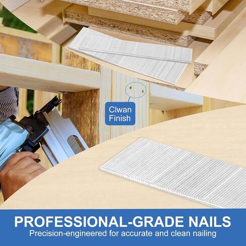 18 Gauge Brad Nails ، 1-1/4 "18 Ga Brad Nails ، (1100 تهمة) ، مسامير مسدس الأظافر المجلفن للهواء المضغوط ، بندقية Nailer الكهربائية (1-1/4 بوصة) in Saudi Arabia