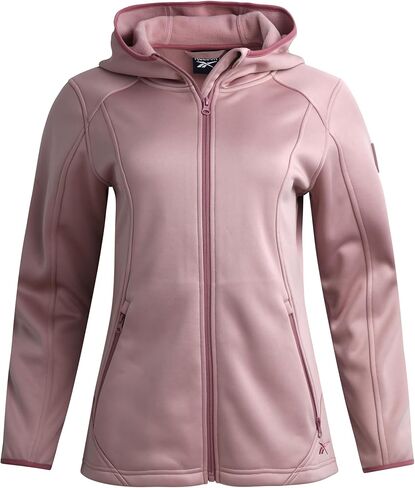 Reebok Womens Jacket - Active Performance Fleece Lined Softshell Jacket with Hood - Lightweight Jackets for Women (S-3X) in Kuwait