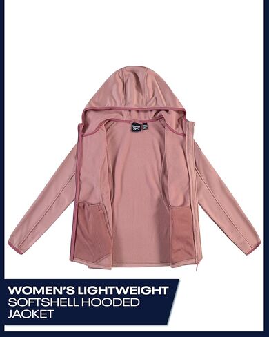 Reebok Womens Jacket - Active Performance Fleece Lined Softshell Jacket with Hood - Lightweight Jackets for Women (S-3X) in Kuwait