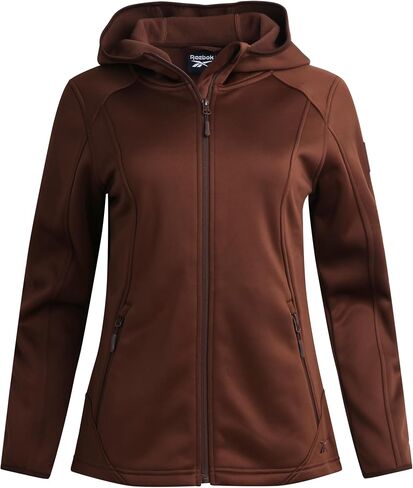 Reebok Womens Jacket - Active Performance Fleece Lined Softshell Jacket with Hood - Lightweight Jackets for Women (S-3X) in Kuwait