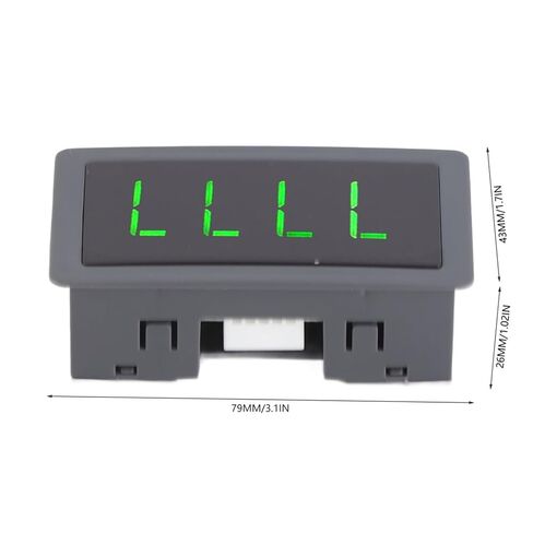 4 Digital Green LED Tachometer RPM Speed Meter + Hall Proximity Switch Magnet Sensor NPN for Lathe Conveyor Belt in Saudi Arabia