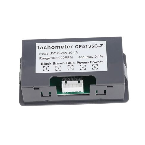 4 Digital Green LED Tachometer RPM Speed Meter + Hall Proximity Switch Magnet Sensor NPN for Lathe Conveyor Belt in Saudi Arabia