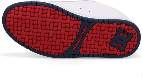 DC Men's Court Graffik Skate Shoe, Black/Blue in Saudi Arabia