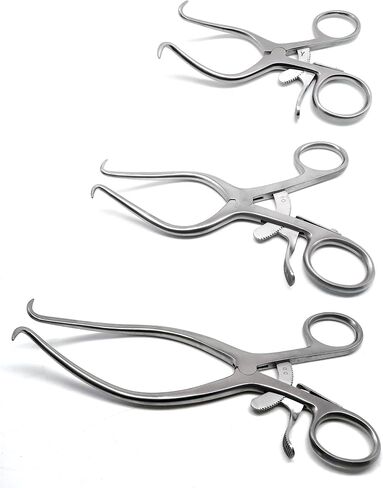 Superior Gelpi Retractors 3.5", 5.5", 7" Sharp Points Surgical Veterinary 3 Pcs Instruments in Saudi Arabia