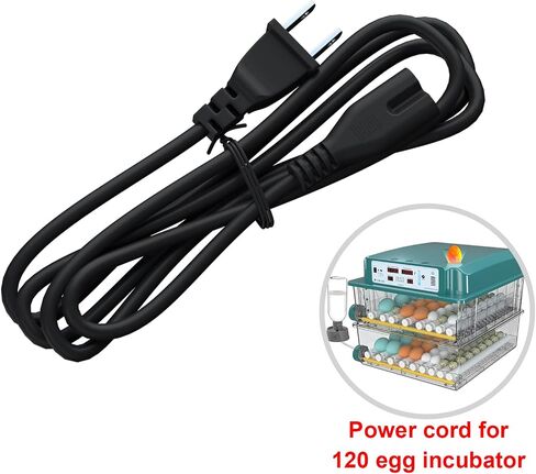 Egg Incubator Accessory for 120 Incubator (Power Cord) in Saudi Arabia