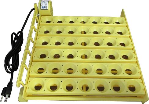 1610 - Automatic Egg Turner with 6 Universal and 6 Quail Egg Racks in Kuwait