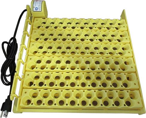 1610 - Automatic Egg Turner with 6 Universal and 6 Quail Egg Racks in Kuwait