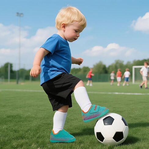 brooman Toddler Soccer Shoes for Boys and Girls 0-3 Years in Kuwait