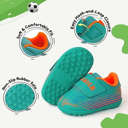 brooman Toddler Soccer Shoes for Boys and Girls 0-3 Years in Kuwait