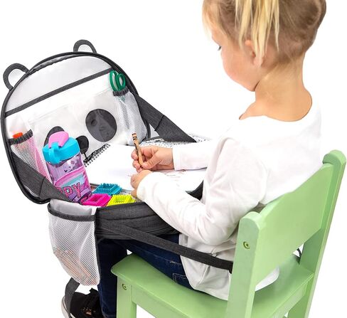 صينية مقعد السيارة Lulyboo Toddler وحقائب الظهر - غطاء طاولة الدرج - صينية السفر للطائرات مع سطح كتابة ثابت in Kuwait