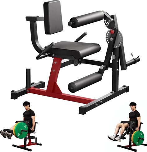 All-in-One Leg Extension & Curl Machine - Adjustable for Glutes, Hamstrings, Quads & Core Workouts | Heavy-Duty Steel Frame | Compact Design | Home Gym Equipment in Kuwait