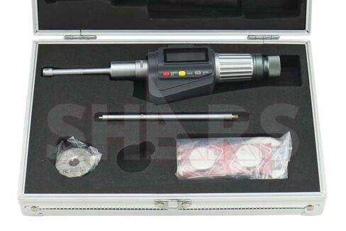 SHARS .315 - .394" Electronic 3 Point Internal Micrometer .00005" New [0.00005" Resolution, ±0.00015" Accuracy] 303-3001 S] in Saudi Arabia