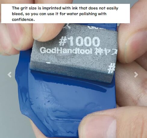 Godhand Kamiyasu-Sanding Stick 10mm مجموعة (#120 ، 240 ، 400) و B (#600 ، 800 ، 1000) GH-KS10-A3 للنماذج البلاستيكية مع قلم القلم الأصلي اللمس in Kuwait