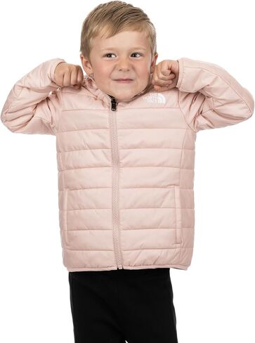 THE NORTH FACE Kids’ Eclipse Reversible Insulated Jacket, Pink Moss, 3 in Saudi Arabia