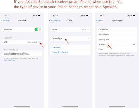 LOKUKA محول بلوتوث 5.1 إلى Aux للسيارة، USB إلى 3.5 مم مستقبل بلوتوث أنثى لإضافة بلوتوث إلى سماعات الرأس السلكية، والسيارة، ومكبر الصوت، ومكبر الصوت للمكالمات بدون استخدام اليدين، والملاحة الصوتية، والموسيقى in Kuwait