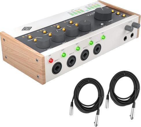 Universal Audio Volt 2 واجهة صوت USB - حزمة مع 2 كابلات XLR in Saudi Arabia