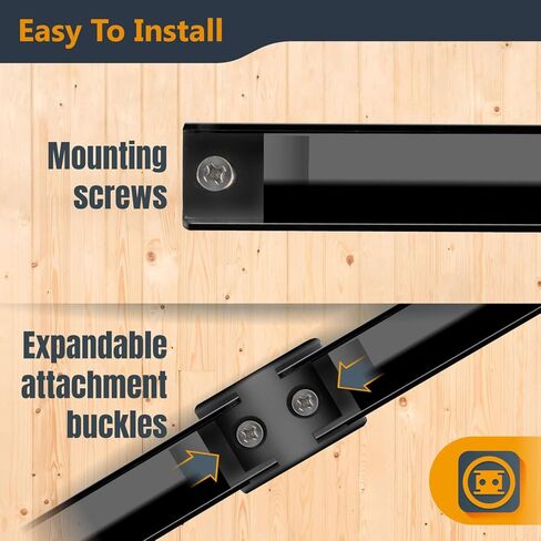 POWERTEC Magnetic Tool Holder Strip 12" 4PK, Metal Magnet Tool Bar Organizers for Garage, Workshop & Kitchen w/Mounting Screws, Space Saving Shop Organization Accessories (71965) in Saudi Arabia