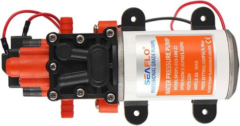 Seaflo 12V 1.2 GPM 100 PSI 22 Series DC VITON PUMP in Kuwait