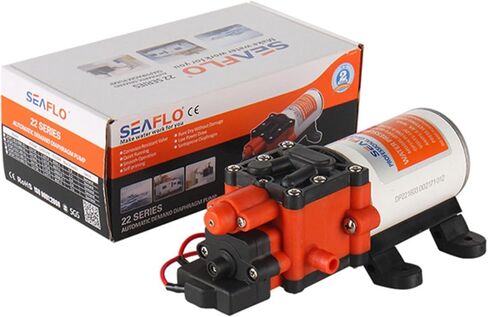 Seaflo 12V 1.2 GPM 100 PSI 22 Series DC VITON PUMP in Kuwait