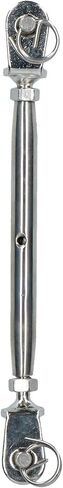 AB Tools Rigging Screw 5mm Jaw to Jaw Turnbuckle Straining Marine Stainless 2 Pack in Saudi Arabia