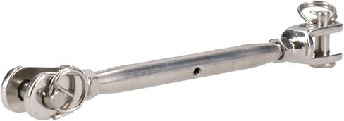 AB Tools Rigging Screw 5mm Jaw to Jaw Turnbuckle Straining Marine Stainless 2 Pack in Saudi Arabia
