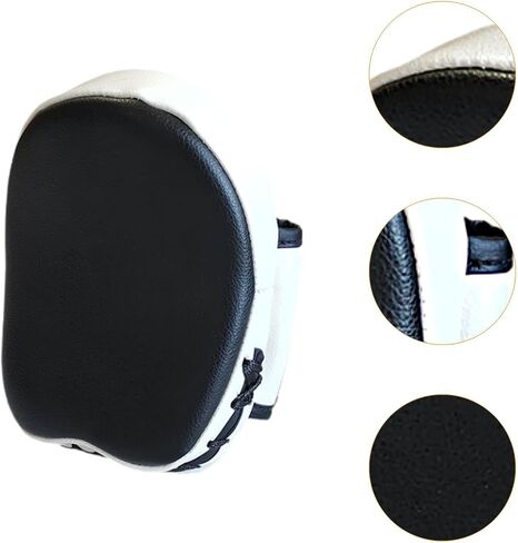 Generic Boxing Curved Focus Punching Mitts Strike Round Pad Breathable Hand Target Gloves for Practicing Workout Karate MMA Punch Bag in Saudi Arabia