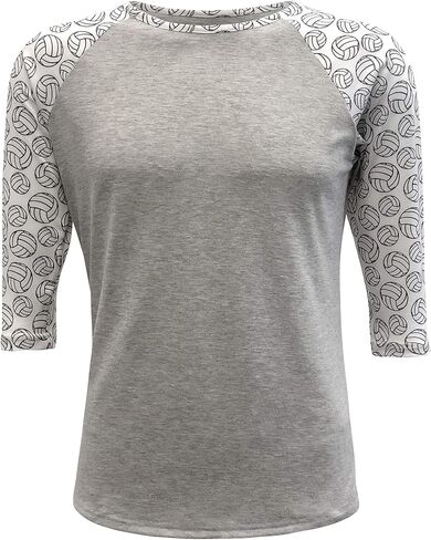 ILTEX Sports Adult & Kids Raglan Shirt Printed Sleeves Athletic Jersey Soccer Volleyball Basketball Football in Kuwait