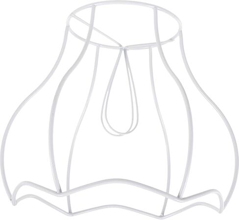Lifkome DIY Iron Lampshade Frame - غطاء مصباح الطراز عتيقًا دعم طاولة المكتب وثريا سهلة التثبيت مثالية للمقهى المنزلي والديكور المكتبي in Saudi Arabia