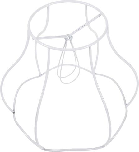 Lifkome DIY Iron Lampshade Frame - غطاء مصباح الطراز عتيقًا دعم طاولة المكتب وثريا سهلة التثبيت مثالية للمقهى المنزلي والديكور المكتبي in Saudi Arabia