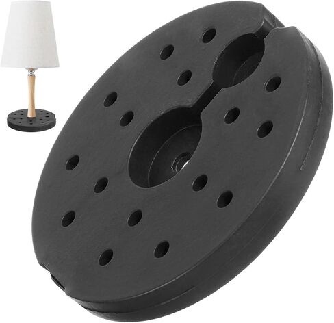 PRETYZOOM Weighted Plastic Lamp Base for Floor Light Chassis for DIY Lighting Projects Stylish and Stable Design for Home Decor for Bedroom and Living Room Use in Saudi Arabia