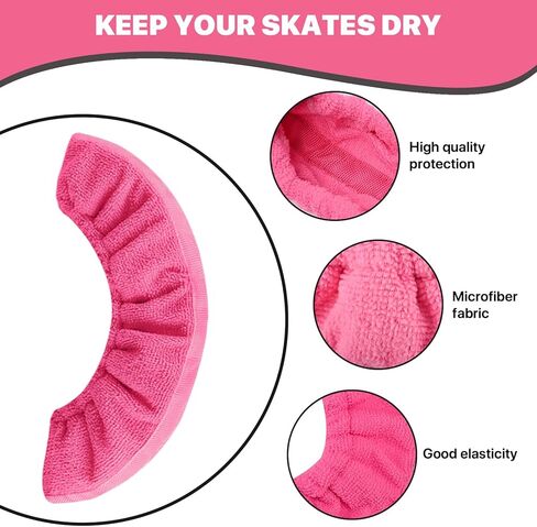 Ice Skate Guards Hockey Skate Guards Ice Skate Blade Covers Ice Skating Accessories for Youth Adults in Saudi Arabia