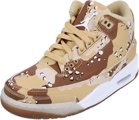 Air Jordan 3 Retro Tex Desert Camo Women's Shoes (HM4301-200, Dark Driftwood/Hemp/Velvet Brown/Sail) Size 8.5 in Saudi Arabia