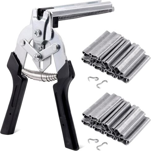 Tanstic 3000pcs M Nails M Clips Professional tepholstery Rings M Staples Manting for type m hog nail ring pliers kit kit fence fence in Kuwait