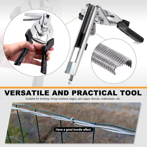 Tanstic 3000pcs M Nails M Clips Professional tepholstery Rings M Staples Manting for type m hog nail ring pliers kit kit fence fence in Kuwait