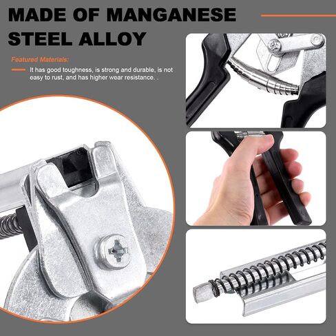 Tanstic 3000pcs M Nails M Clips Professional tepholstery Rings M Staples Manting for type m hog nail ring pliers kit kit fence fence in Kuwait