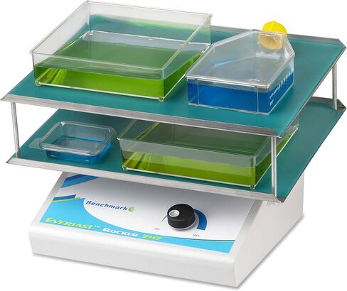 Benchmark Scientific BR5000 Everlast Rocker 247 2D BR5000 Variable Speed Platform Rocker, 115V with US Plug in Saudi Arabia