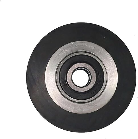 2"-14" x 2" Solid Rubber Contact Wheel with 6202-1/2 Bearings Work with Sanding Bands for Metal Kinfe Wood Grinding Polishing (2 x 2 inch, Common 65A) in Saudi Arabia