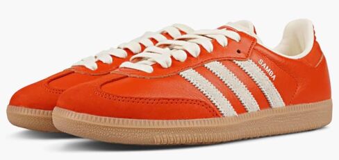 adidas Samba OG Womens Sneaker (White Metallic Silver Gum, 5) in Saudi Arabia
