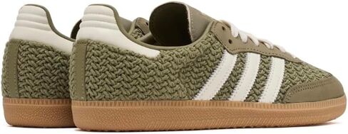 adidas Samba OG Womens Sneaker (White Metallic Silver Gum, 5) in Saudi Arabia