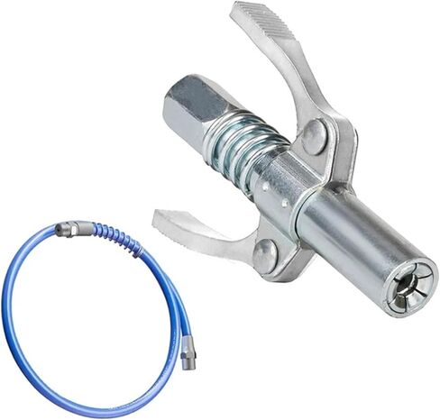 Grease Coupler 10000 PSI NPTI/8 Oil Pump Quick Release Grease Tip Tool High Pressure Car Lubricant Tip Grease Nozzle(50cm Set) in Saudi Arabia