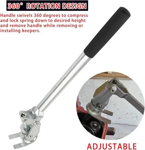 66784 Stud Mount Valve Spring Compressor Remove & Install Valve Spring for All 3/8" & 7/16" Rocker Studs in Saudi Arabia