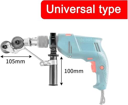 Universal Electric Drill Cutter Attachment Shears Plate Metal Sheet Cutter Tin Nibbler Cut Plate Punch Shears Drill in Saudi Arabia