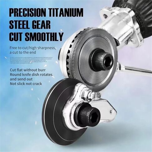 Universal Electric Drill Cutter Attachment Shears Plate Metal Sheet Cutter Tin Nibbler Cut Plate Punch Shears Drill in Saudi Arabia