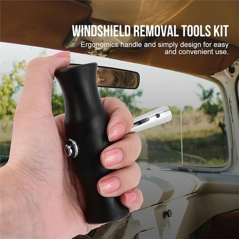 Car Windshield Removal Tools Kit Windscreen Window Glass Cutting Wire W/Handles in Saudi Arabia